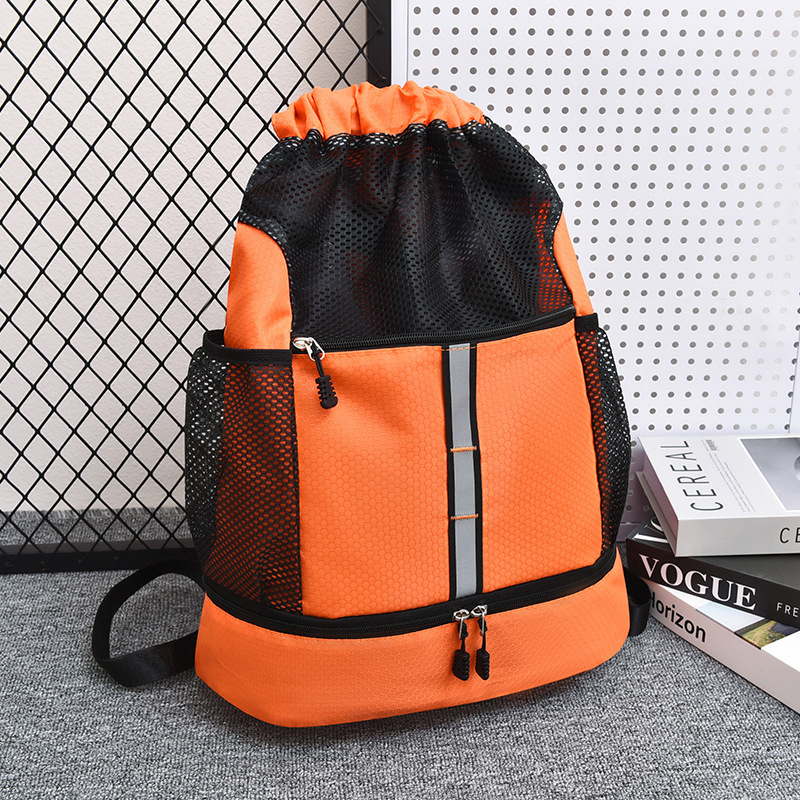新しい乾湿分離バックパック、シンプルな大容量バックパック、スポーツファッション、軽量防水アウトドアバックパック|undefined