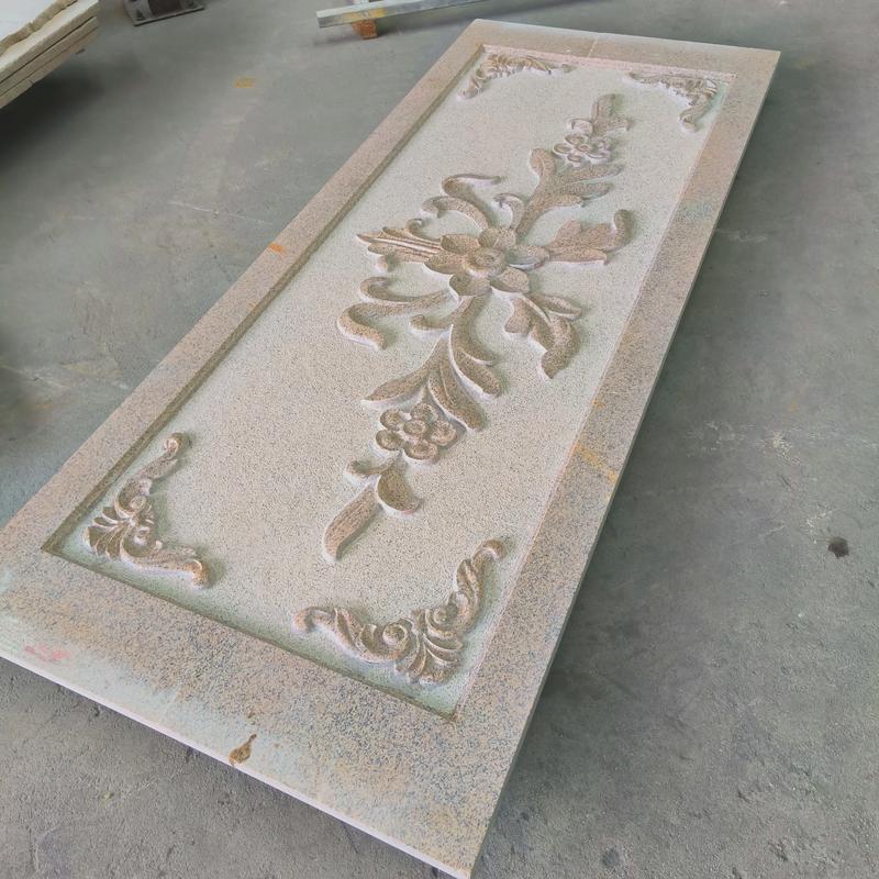 厂家批发现货虾红花岗岩天然石材石柱