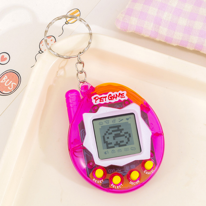 Retro fuchsia Tamagotchi