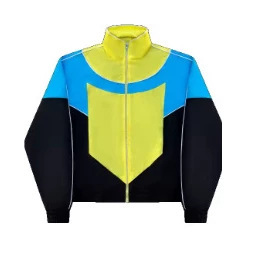 Y2k printed sportswear, retro 90s, fashionable color block, men's and women's sportswear, Harajuku, hip-hop street style