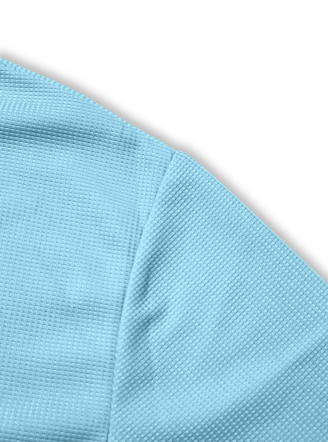 Monochrome Polo Shirt For Men With Stand Collar And Button Placket_voghion.com