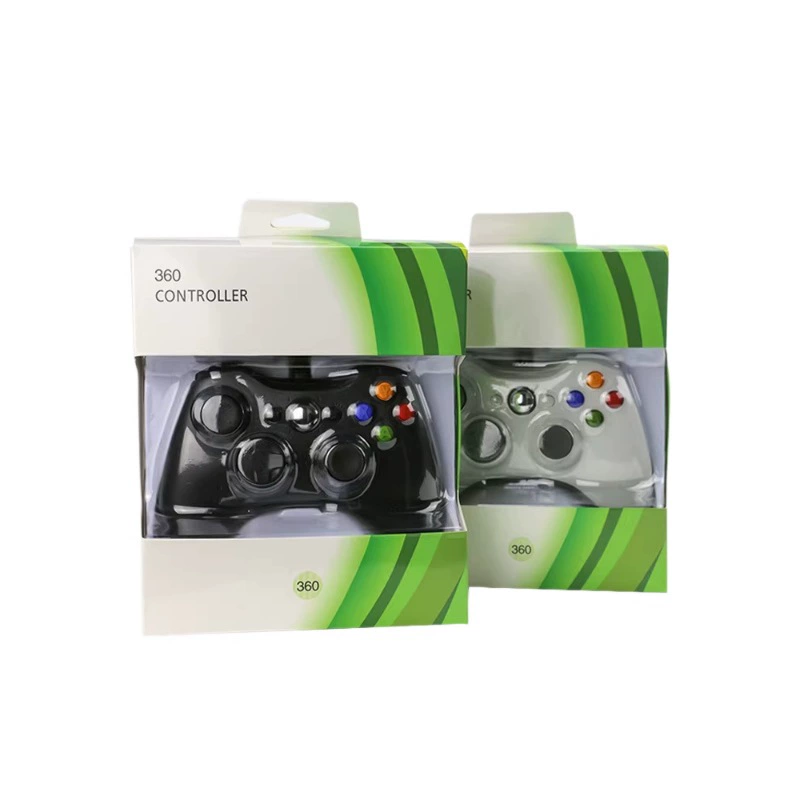 Джойпад Xbox360 с проводным подключением двойной вибрации, геймпад Xbox360 для консоли, геймпад для ПК