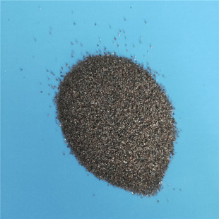 Supply emery abrasive brown corundum 80 mesh 60 mesh 120 mesh sponge wipe with brown steel