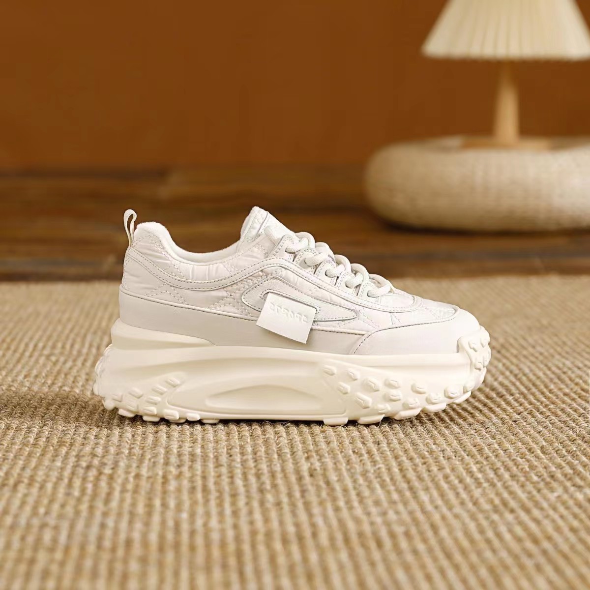 Sneakers platform donna – scarpe sportive casual stringate_voghion.com