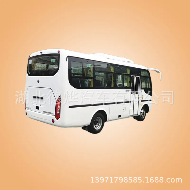 国六19座23座25座29座通勤客车  员工接送中巴车 豪华商务接待车