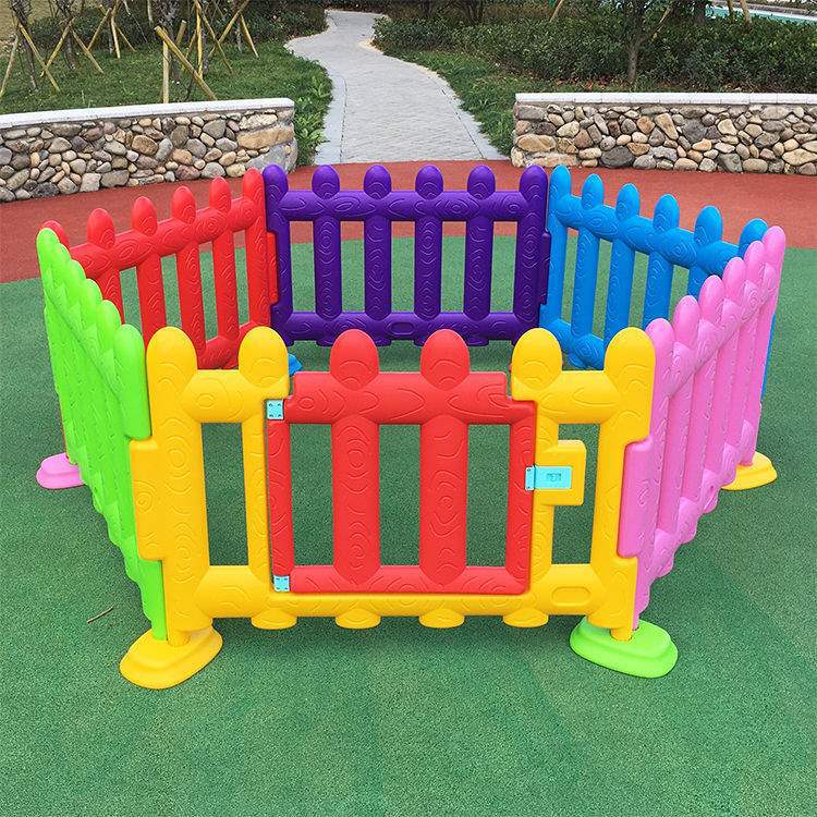 Amusement Park Multi-Angle Fence Plastic Game Fence Children's Railing Toddler Guardrail Kindergarten Fence Outdoor