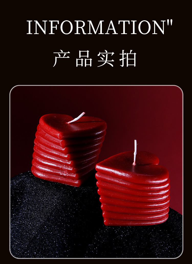 Low-Temperature Massage Candle in Black with Gold Accent, Soy Wax for Couples — detail image 12