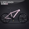 H6-Sakura Pink-Aluminum Alloy Frame-10-knife Integrated Wheel