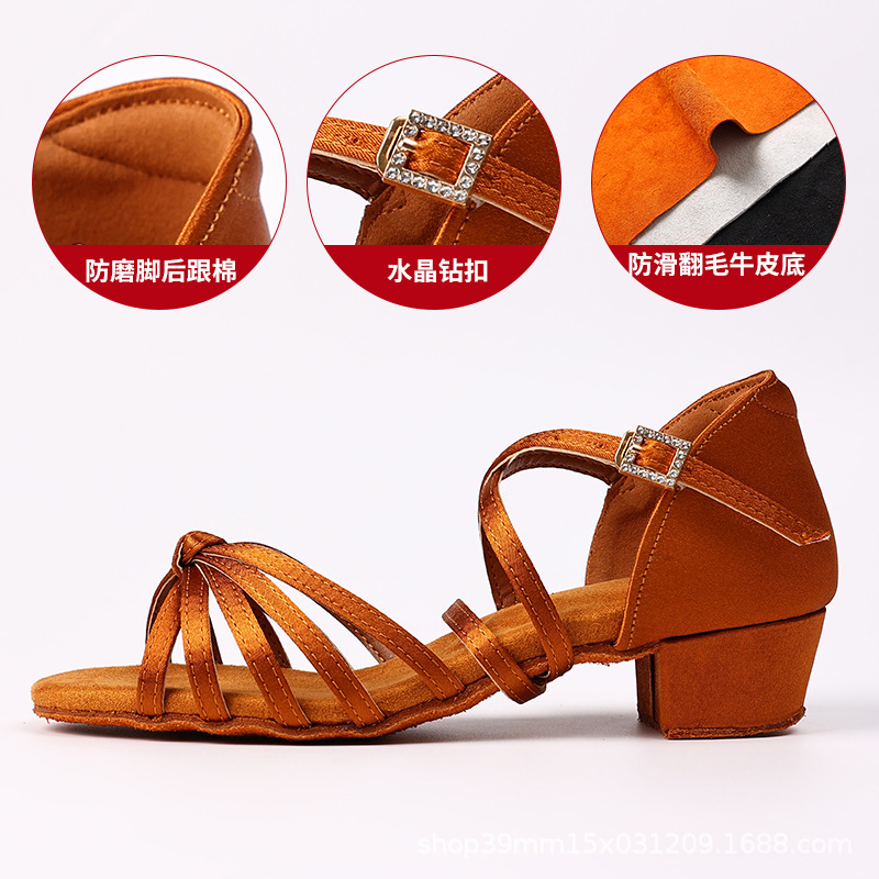 3.5cm heel (knotted brown) / 24