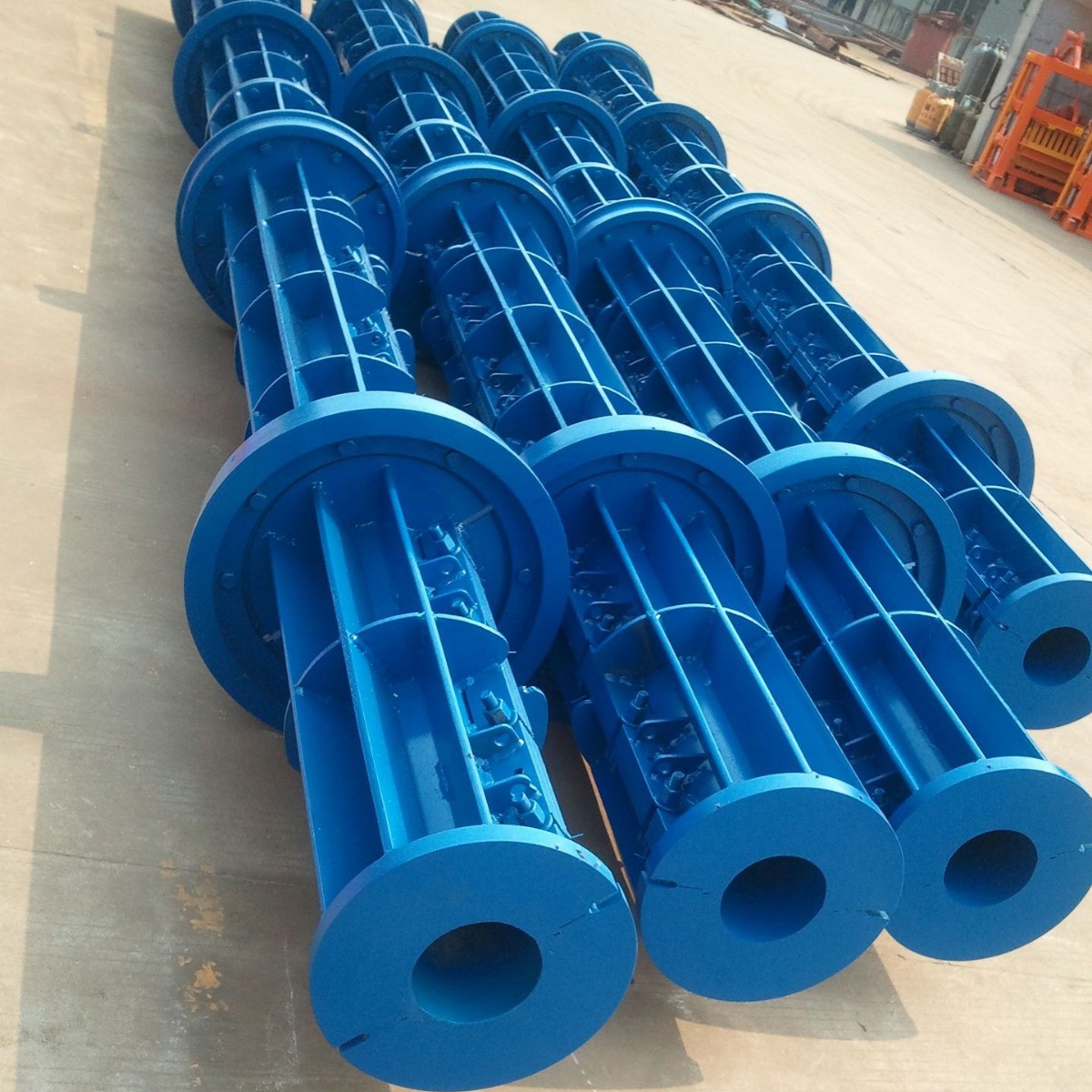 胜亚牌 混凝土水泥电线杆钢模 电线杆生产线 混凝土电杆生产设备