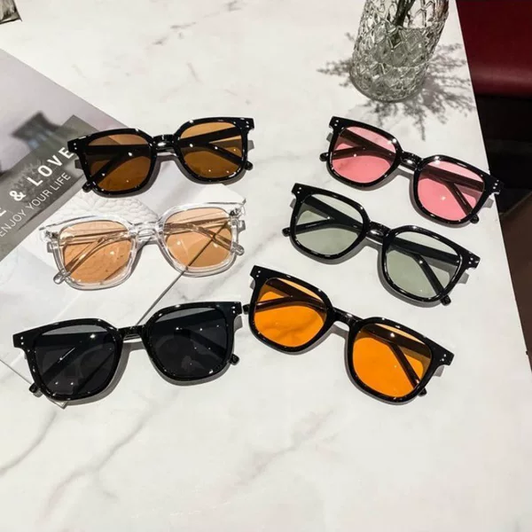 Fashionable and Trendy Internet Celebrity Hot-Selling Pure Desire Blush Sunglasses Unisex Uv Protection Sunglasses Eye Protection Glasses Trendy