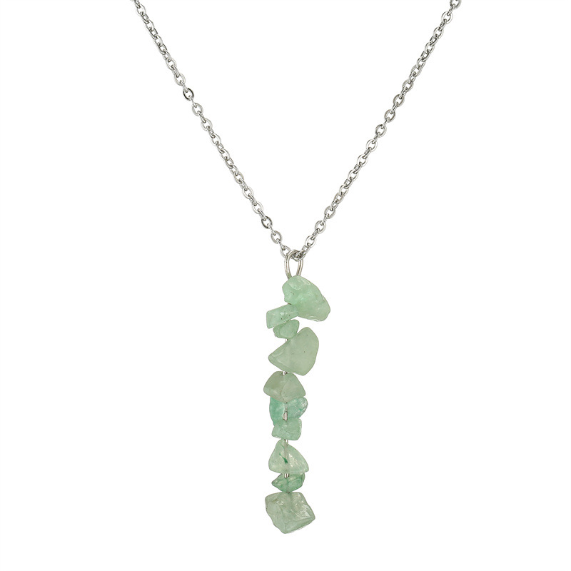 Collar Aventurina verde