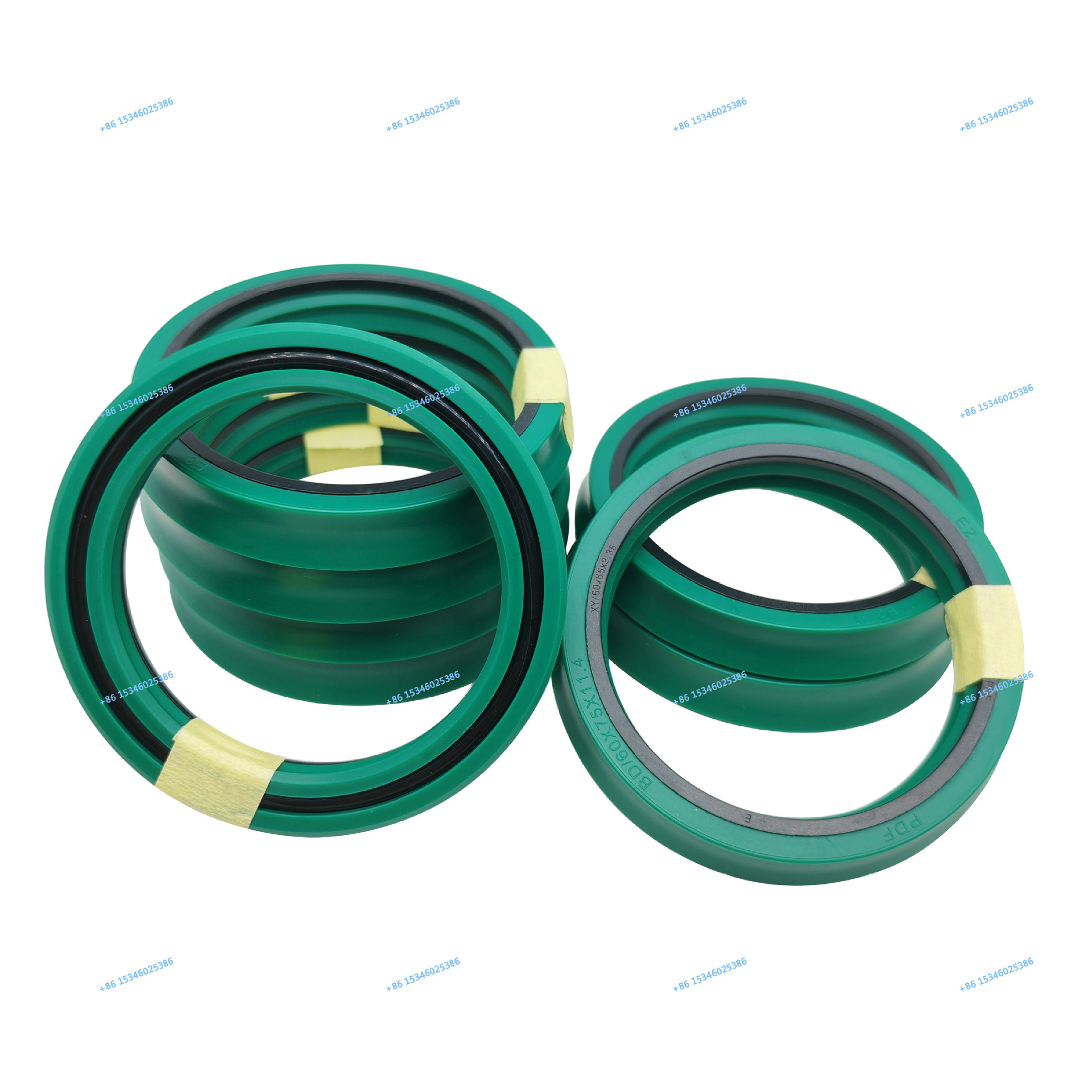 BD加强聚氨酯+O圈+挡圈液压机械活塞和活塞杆耐高压密封源头工厂