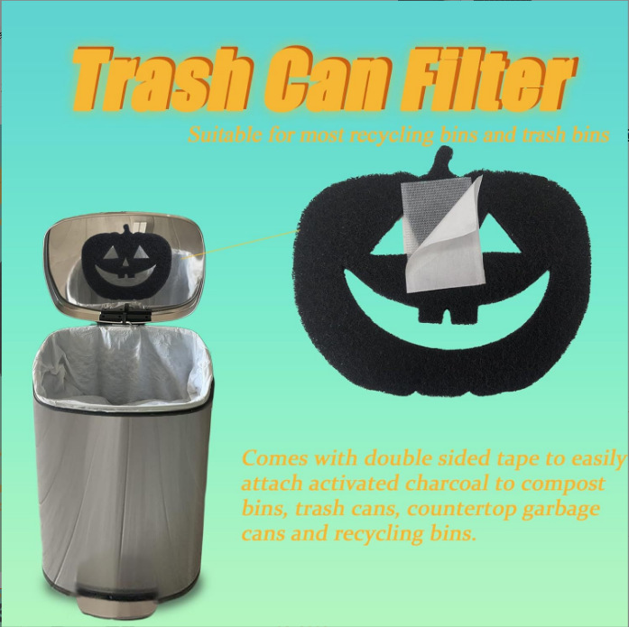 批发 垃圾桶堆肥箱活性炭过滤器可控制潮湿 除臭除异味滤棉配件