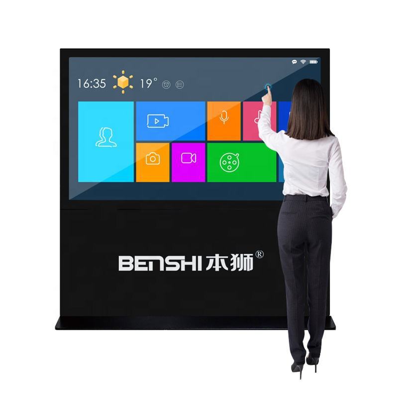 indoor/outdoor advertising display screen 立式横屏广告机触摸