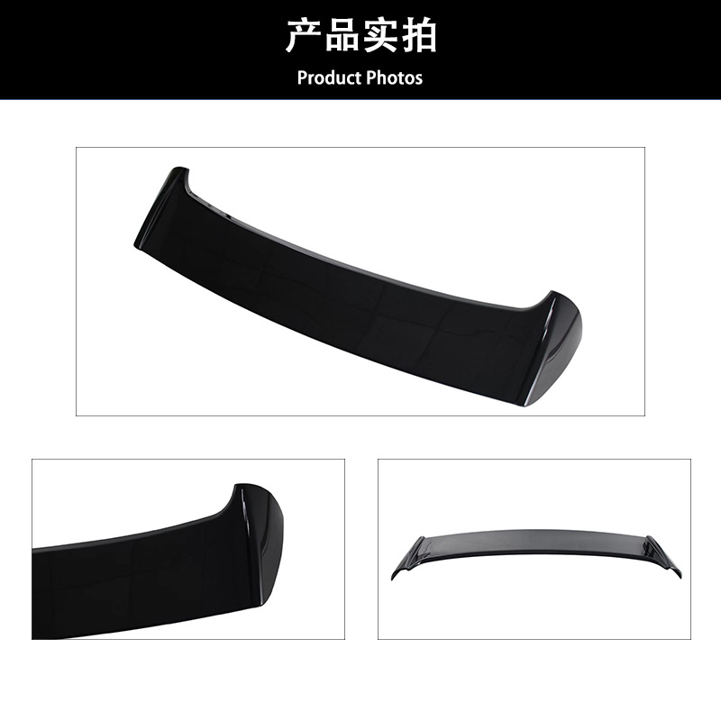 Suitable for Volkswagen 03-08 Golf 5Gti Rear Wing Mk5 Top Wing Modified R32 Style Glossy Black Spoiler Golf5