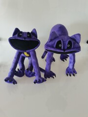 クロスボーダー新品スマイリンクスクリッターズホラー紫猫スマイル動物ぬいぐるみモンスターオオハシ