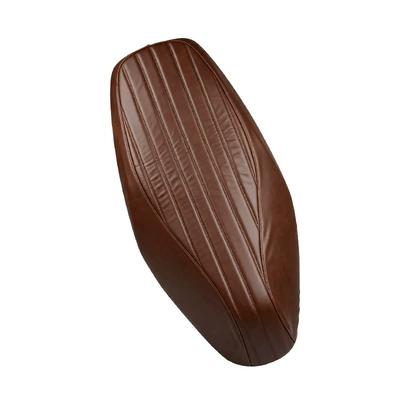 Motorcycle cushion Cover, Non-Slip, Shock-Absorbing, High-End - brown-vertical-stripe-model
