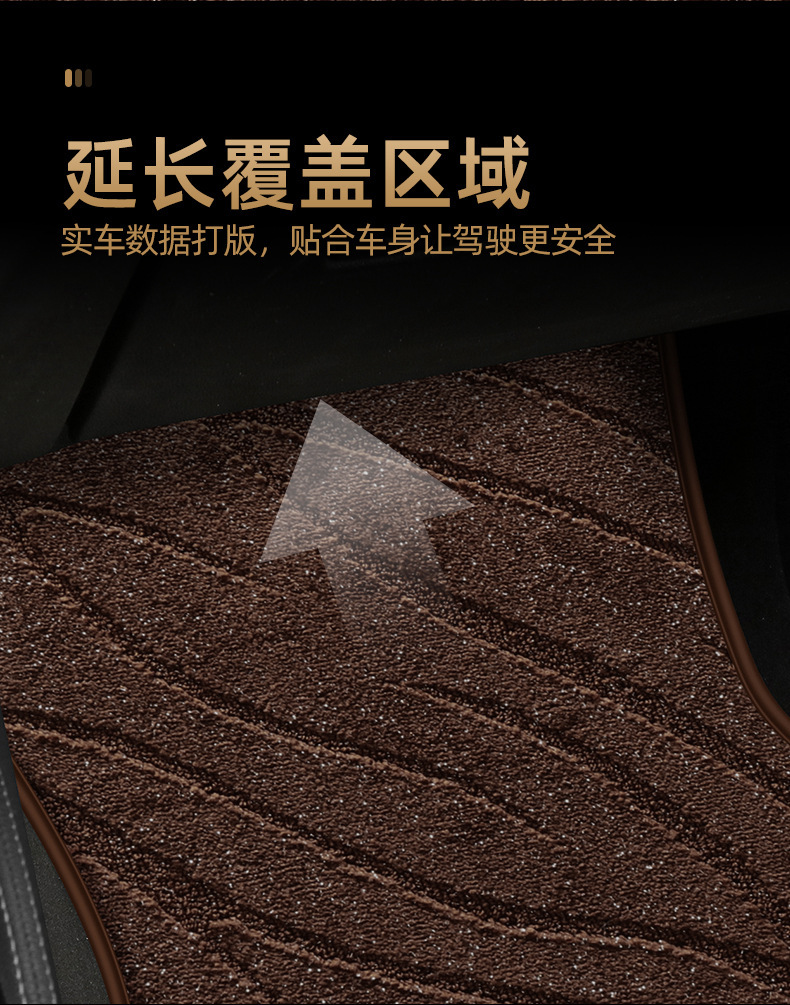 Starry Sky Blanket Imitation Cashmere Car Floor Mats Upper Layer Driver's Seat Rear Split One-Piece Carpet Starry Sky Blanket Floor Mat Blanket