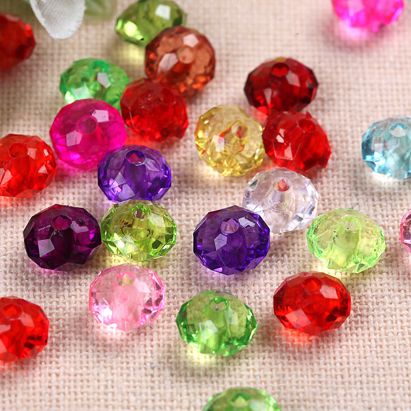 6-12mmdiy Handmade Beaded Pendant Acrylic Wheel Beads Flat Beads Imitation Crystal Transparent Beaded Door Curtain Beads 6-12mmdiy Handmade Beaded Pendant Acrylic Wheel Beads Flat Beads Imitation Crystal Transparent Beaded Door Curtain Beads
