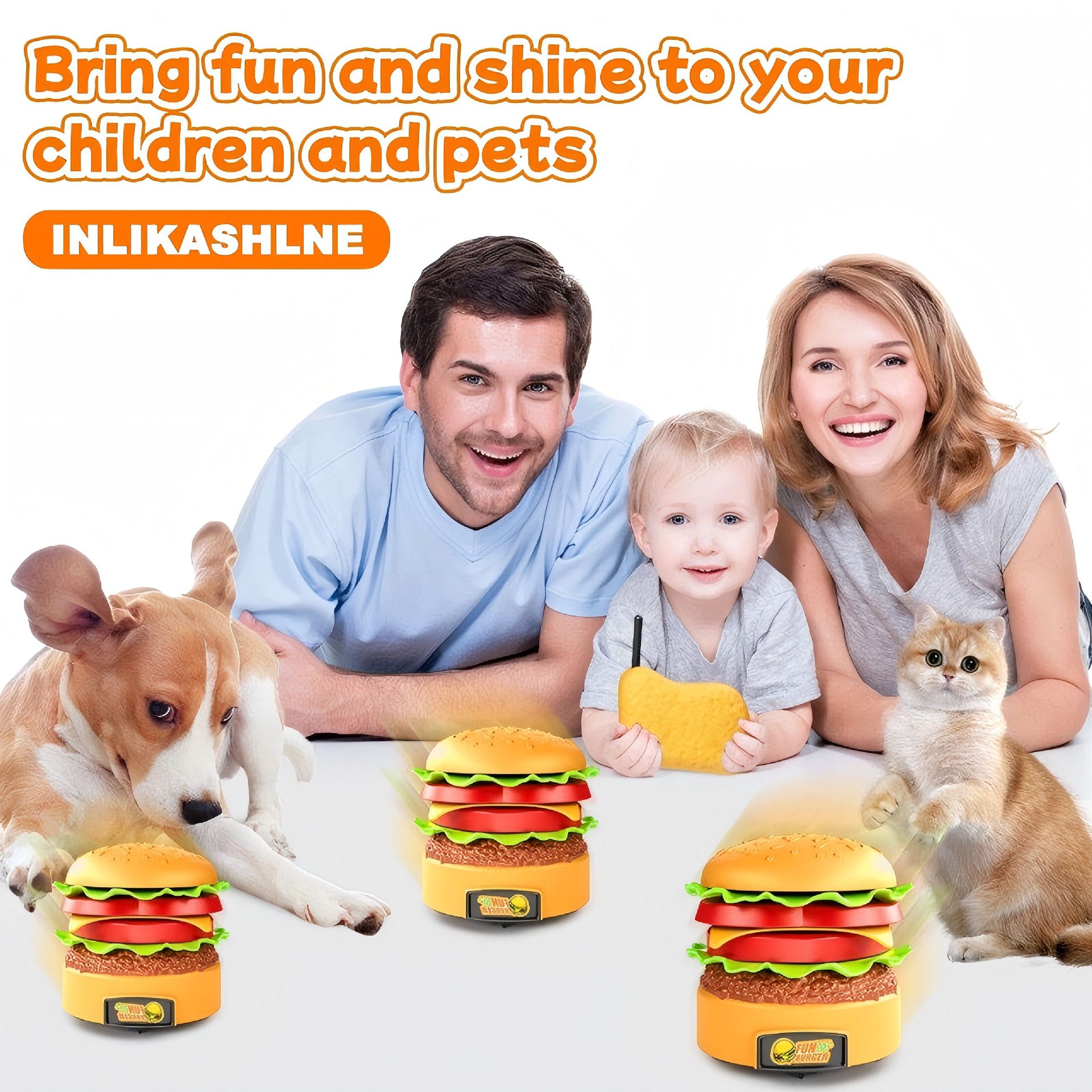 Amazon control remoto transfronterizo juguetes de hamburguesas inventario creativo para niños regalos de cumpleaños juguetes interactivos