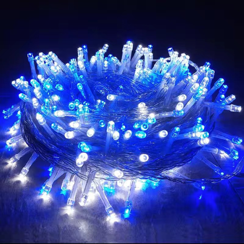 Cadena de luces LED Gypsophila luz intermitente Ingeniería de iluminación impermeable al aire libre Decoración de bodas de vacaciones Iluminación ambiente Cinturón de luces al por mayor