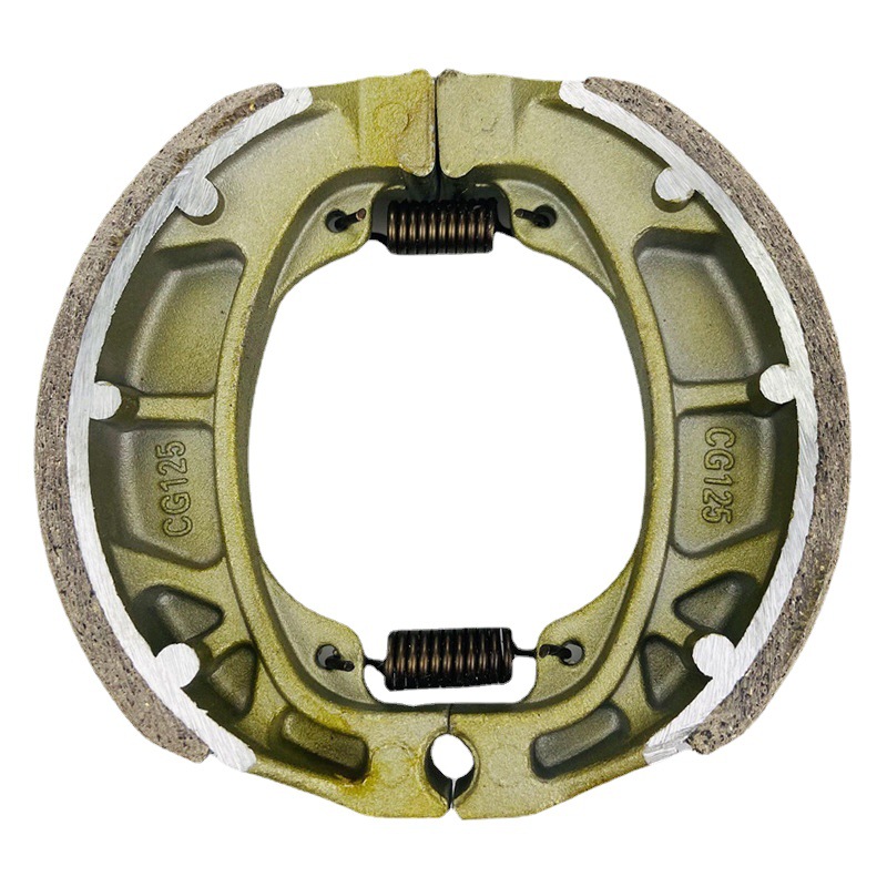Olec pastillas de freno del coche eléctrico pastillas de freno accesorios de la motocicleta 110 resistente al desgaste CG125 zapata de freno de alta calidad