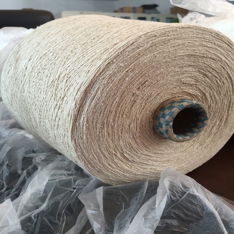 油丝纱厂家供应30NM/1油丝 紬丝 针织梭织汗布面料纱线