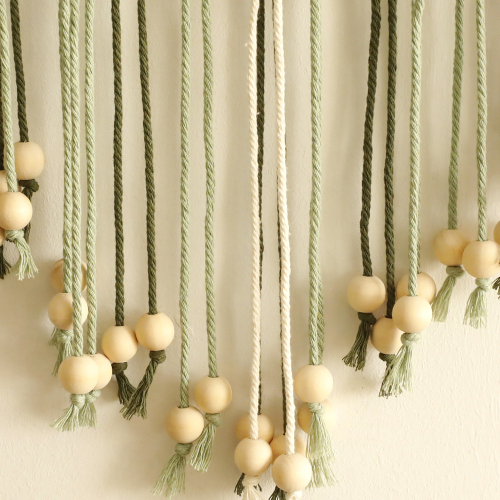 Tapiz de macramé para pared estilo boho algodón hecho a mano_voghion.com