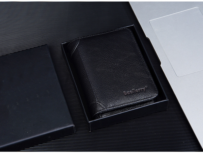 69g Weight Polyester Lining Material Zipper Closure Type Small Wallets Bags Type 1 Piece Quantity Daily Occasion Pu Leather Material Solid Color Pattern All Seasons Season Men's Gender Sewing Thread Design Business Style Square Shape Men's Solid Color Pu Leather Zipper Small Wallets 13