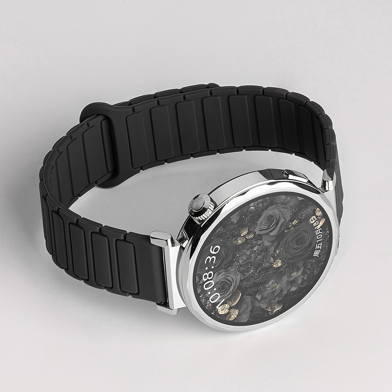 外国貿易に適した Huawei gt5 ウォッチ watchgt4 レディース watch4pro シリコン磁気吸引同じスタイルの高級時計ストラップ|undefined