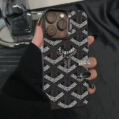 アルファベット柄は、Apple 15 Pro Max、iPhone 16 Pro、ヨーロッパとアメリカの14 Pro、新しい17モデルの高級携帯電話ケースに適しています。