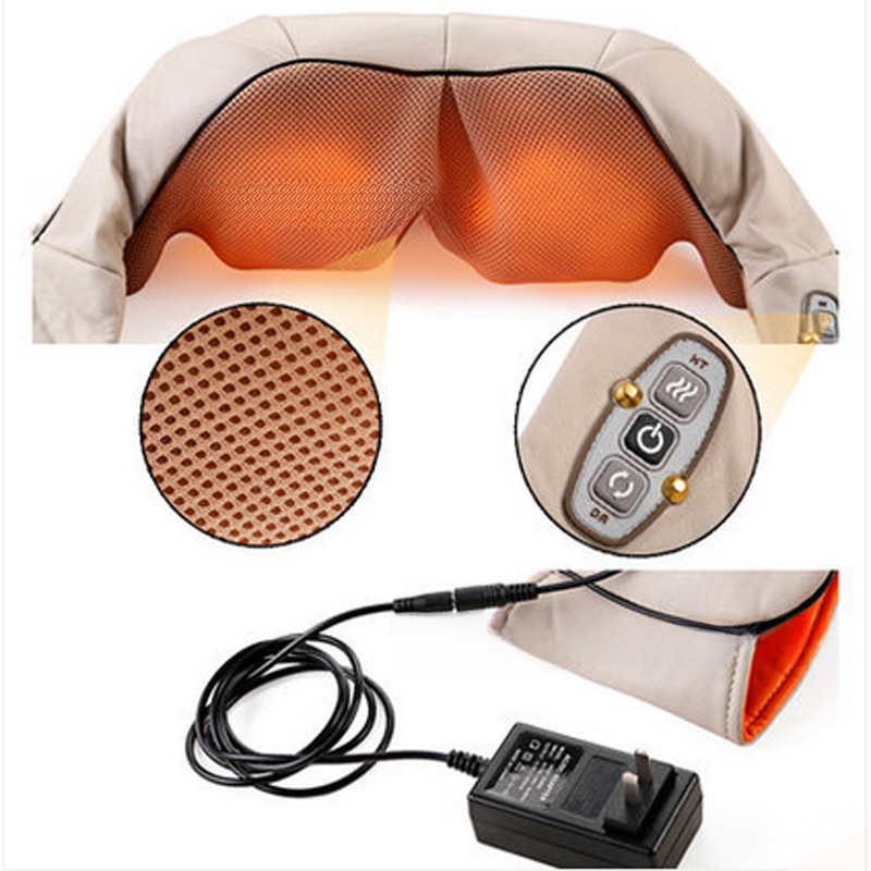 按摩披肩批发功能肩部颈肩揉捏按摩器 披肩颈椎揉捏按摩披肩