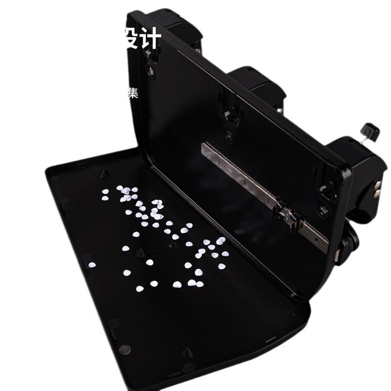 Deli 0116 Three -hole Pole Point File File File Binding Pole Machine A4 Live Paper Paper Folder 3 Hole Pole Machine 5