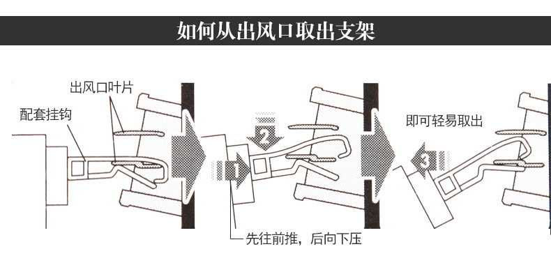 Japanese YAC car water cup holder car water cup holder car air conditioning outlet cup holder fixed storage rack