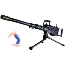 老干妈M2重机枪发射软弹电动手动连发扬楷M20软弹枪手摇男孩玩具