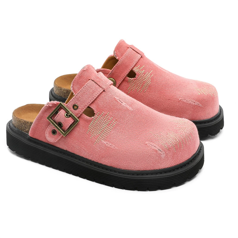 Джинсовые туфли, летние тапки, модная обувь, мягкая подошва
