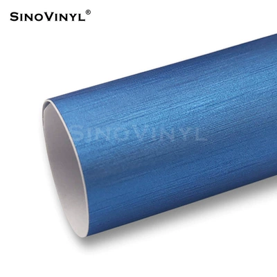 Automotive Film – Matte plating ice film car color - 15218-m-brushed-ice-film-sky-blue