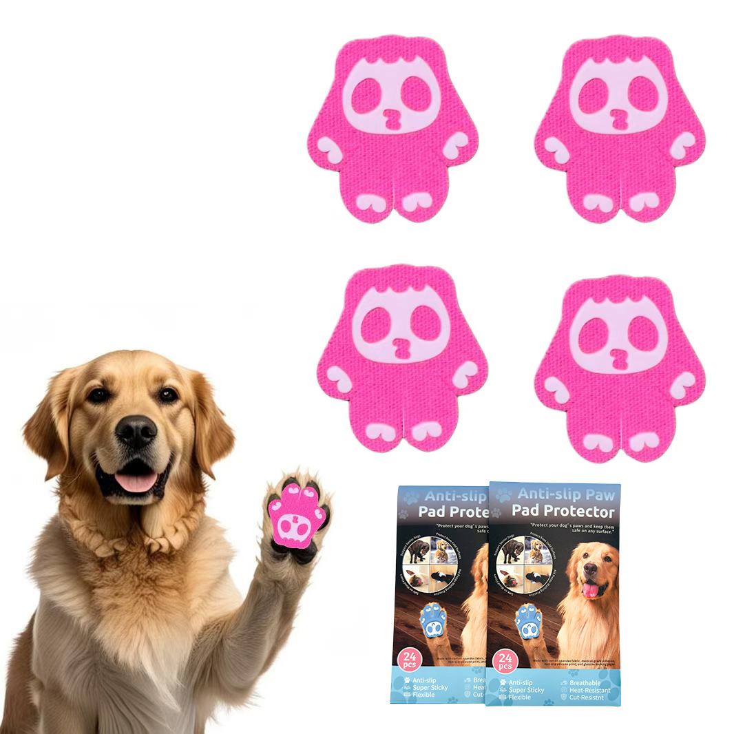 핑크 클로 스티커 S 사이즈-24PCS