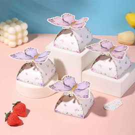 喜糖盒;纸类标签;纸袋