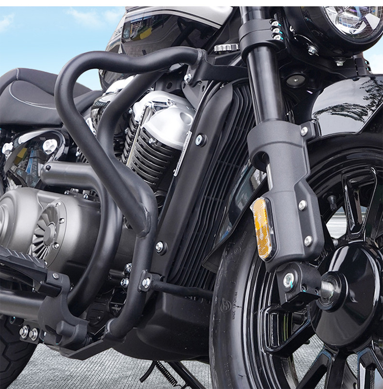 Suitable for Benda Graystone 250Cvt Bumper Anti-Collision and Anti-Fall Bumper Motorcycle Front Bumper Competition Bumper Modification