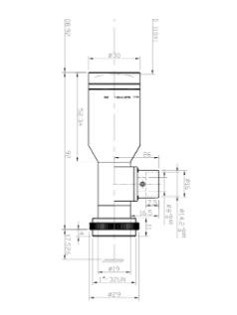 浩蓝光电AZUREphotonics AZURE-11008TSMD 手动光圈定焦镜头