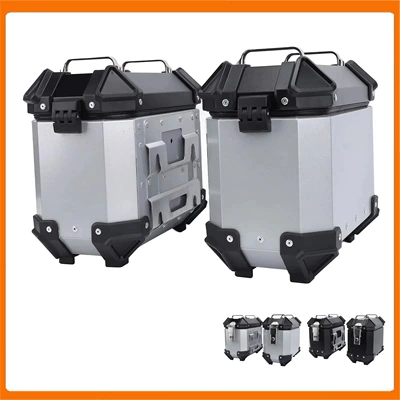 and Anti-Collision Side Box Travel — Motorcycle trunk