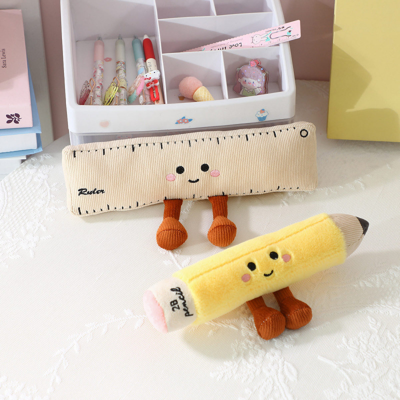 Papelería de estudiantes divertidos muñecas de peluche muñecas recta muñecas cuaderno muñecas nostálgicas almohada