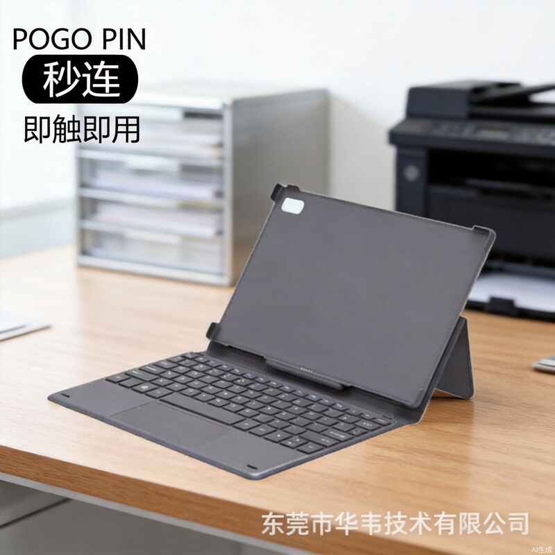 Pogopin Magnetic Touch Keyboard Leather Case Adapted to 10.1-Inch 10.9inch 12inch Tablet Pogopin Magnetic Touch Keyboard Leather Case Adapted to 10.1-Inch 10.9inch 12inch Tablet