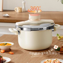 苏泊尔高压锅家用小型不锈钢压力锅燃气电磁炉通用CQEY223KAW3