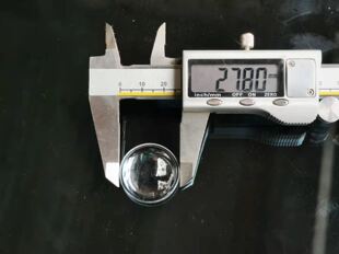 �S��ֱ��ֱ��27.8MM LED ͸�R��W�����o߅ �ӹ� ���{���۹� ���l