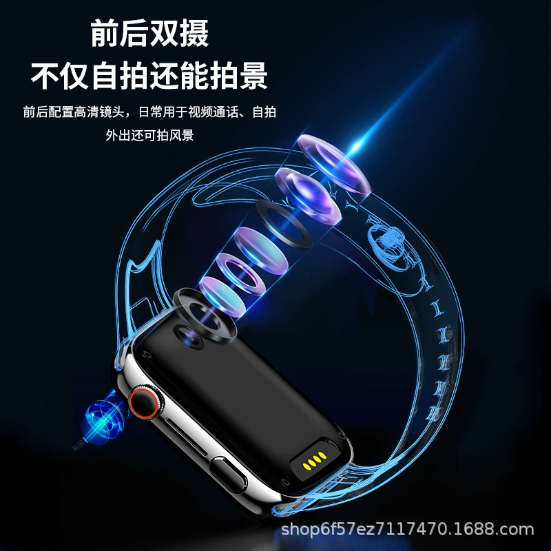 Умные детские часы с 5G, синхронизация с телефоном, двойная камера, NFC, для мальчиков и девочек, 128 ГБ памяти