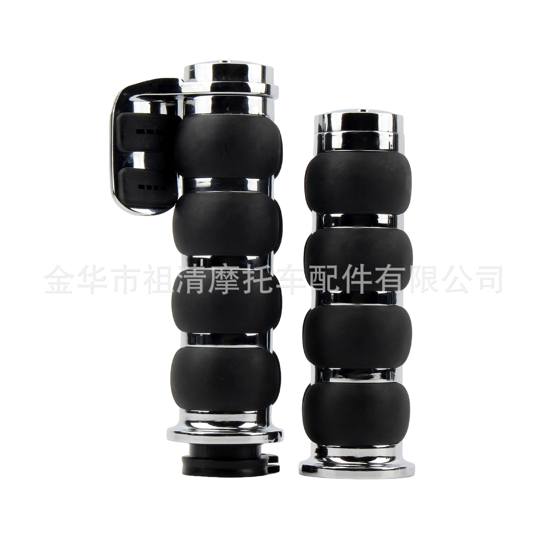 Suitable for Harley Motorcycle Handlebar Grips, Retro Handlebar Cover Modification, Zinc Alloy Grip Assist Twist Handle Modification