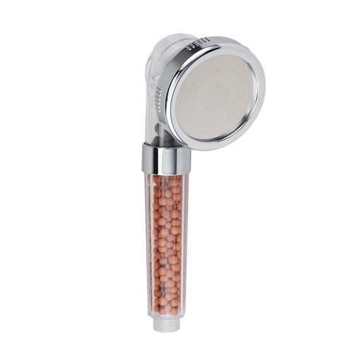 Handheld supercharged shower head home shower shower head bath shower flower wine set flower sun high pressure PC